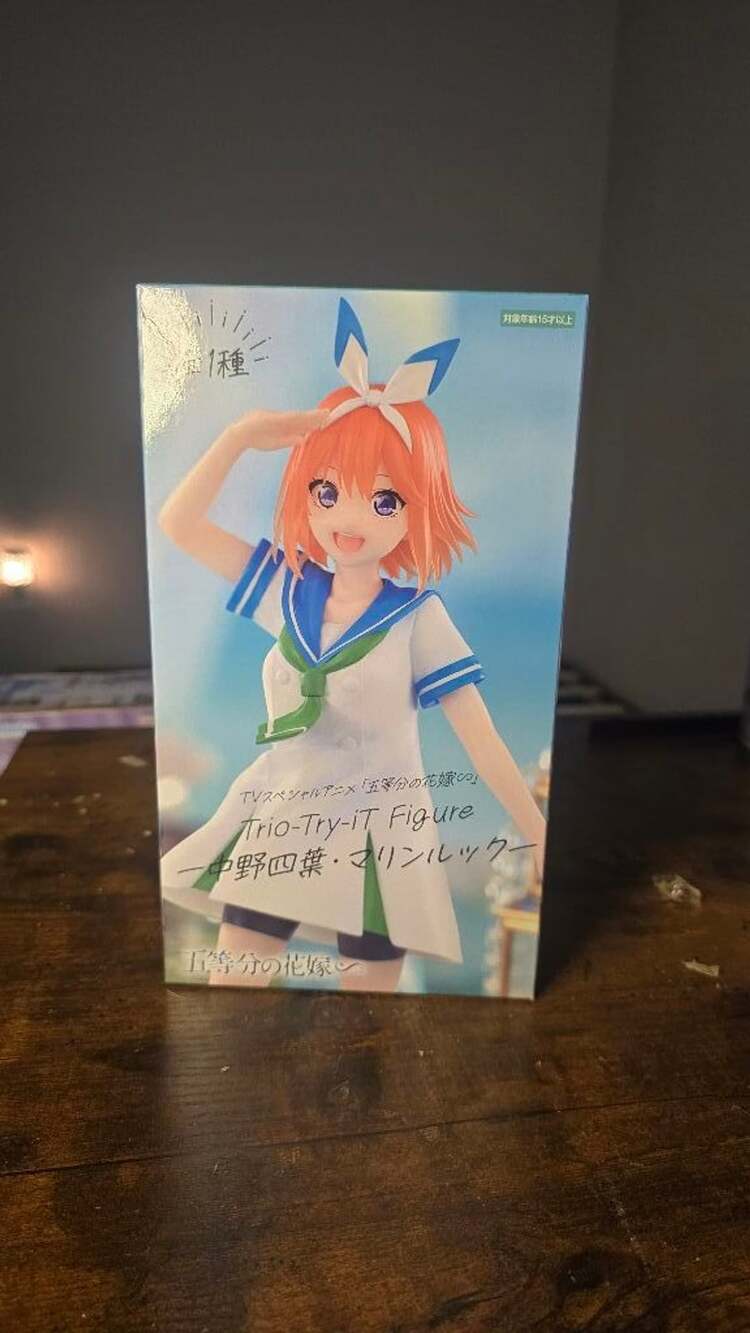 FuRyu The Quintessential Quintuplets Yotsuba Nakano Trio-Try-iT Figure Marine Lo
